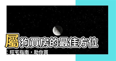 屬狗適合方位|屬狗最佳住房樓層和風水方位